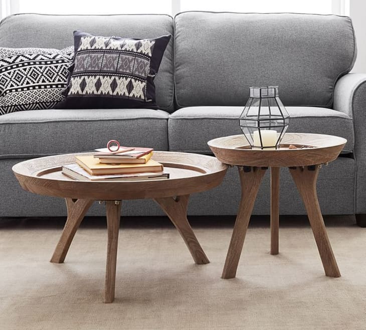 Pottery barn moraga coffee outlet table